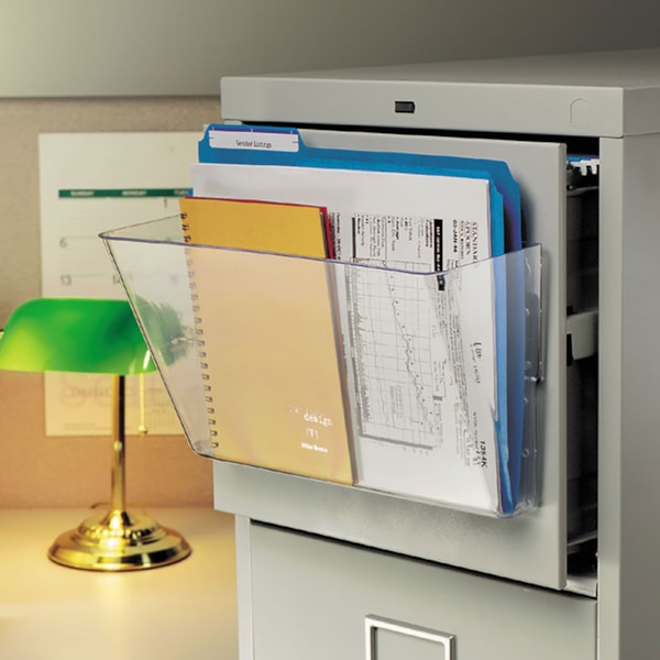 Legal Size Magnetic DocuPocket Clear Wall File