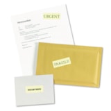 1" x 2-5/8" High-Visibility Neon Yellow Permanent Laser ID Labels 750/Pack thumbnail 3