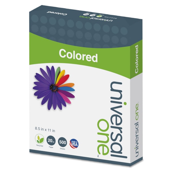 Deluxe 8.5" x 11" Goldenrod Colored Paper 20lb, 500 sheets