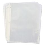 Heavy Gauge Clear Top-Load Poly Sheet Protectors 50/Pack thumbnail 3