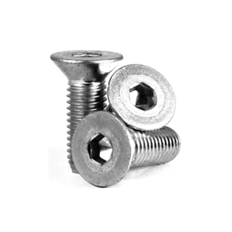 M5-0.80 x 20 mm Alloy Flat Socket Cap Screws, 100/Pack