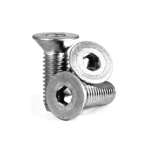 M5-0.80 x 20 mm Alloy Flat Socket Cap Screws, 100/Pack
