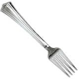 Reflections® Silver Heavyweight Plastic Forks 600/Case thumbnail 1