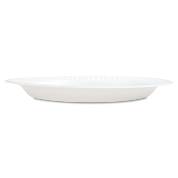 10'' White Concorde Foam Plate 500/Case