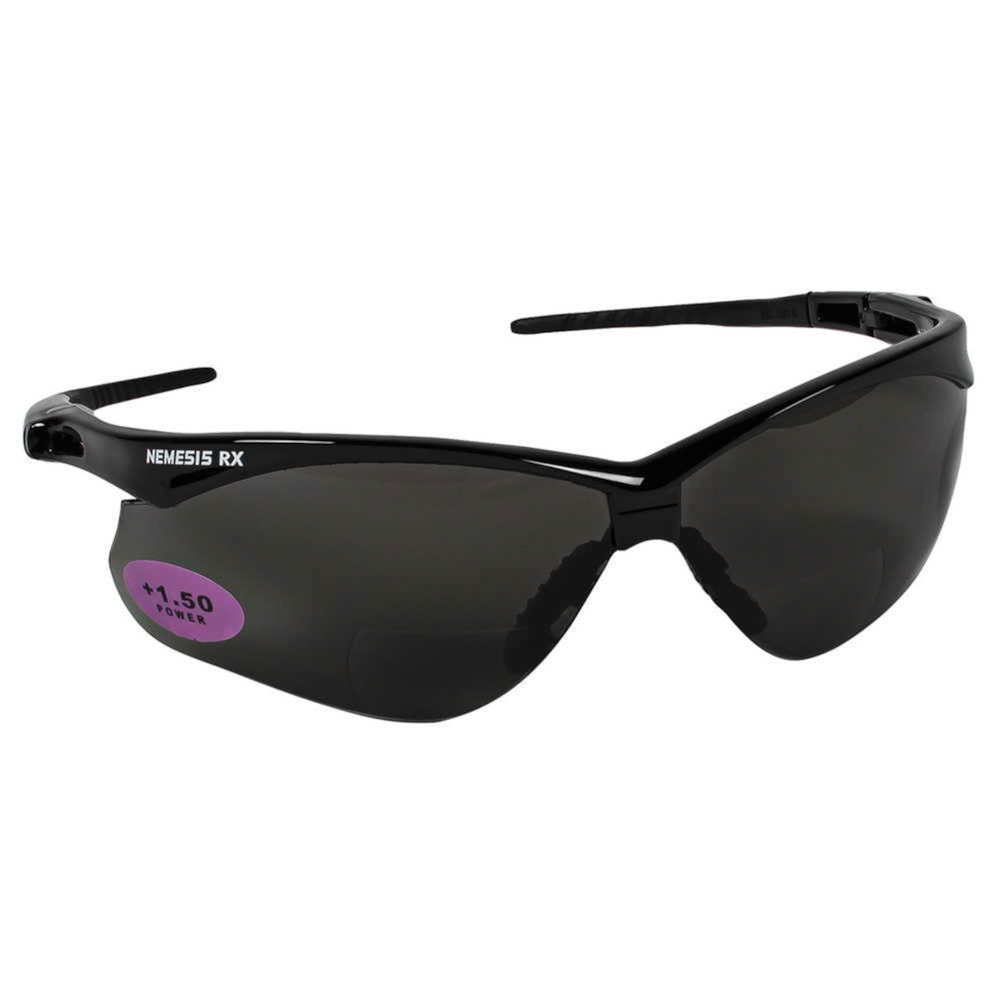 KleenGuard™ Nemesis® Reader Smoke Lens Magnifying Safety Glasses 