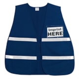 Incident Command Vest, Polyester/Cotton, Blue with White Stripes thumbnail 1