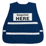 Incident Command Vest, Polyester/Cotton, Blue with White Stripes thumbnail 2
