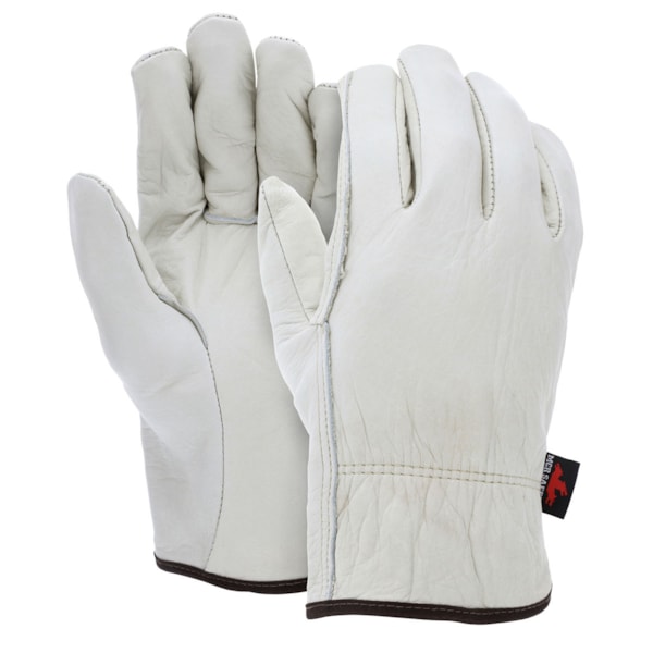 Select Grade Unlined Grain Cow Leather Straight Thumb Drivers Glove