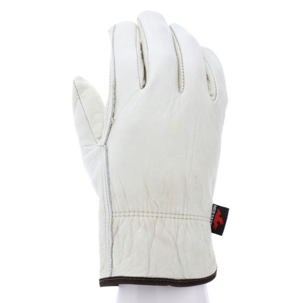 Select Grade Unlined Grain Cow Leather Straight Thumb Drivers Glove