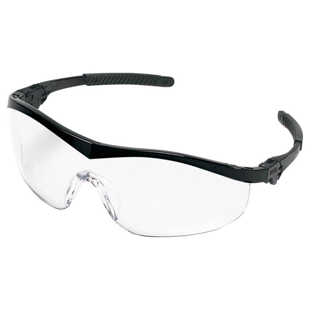 ST1 Series Clear Anti-Fog Lens Black Frame Safety Glass