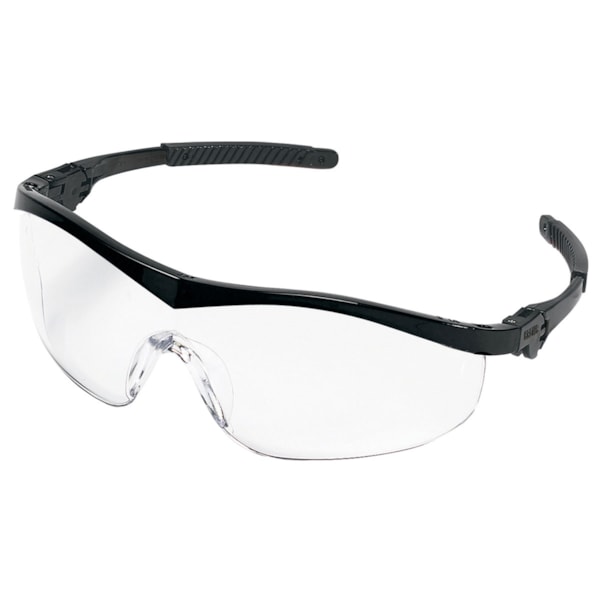 ST1 Series Clear Anti-Fog Lens Black Frame Safety Glass