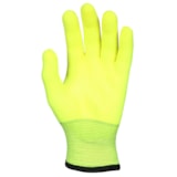 Ninja® Ice Hi-Vis 15 Gauge Lime Nylon Acrylic Gloves w/Terry Interior Over the Knuckle HPT Coating thumbnail 2