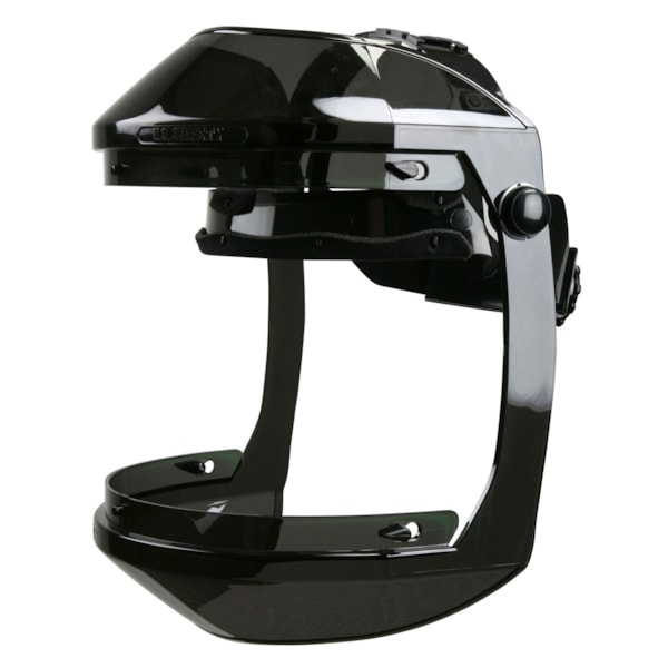 Double Matrix Ratchet Headgear Safety Face Shield Visor Carrier