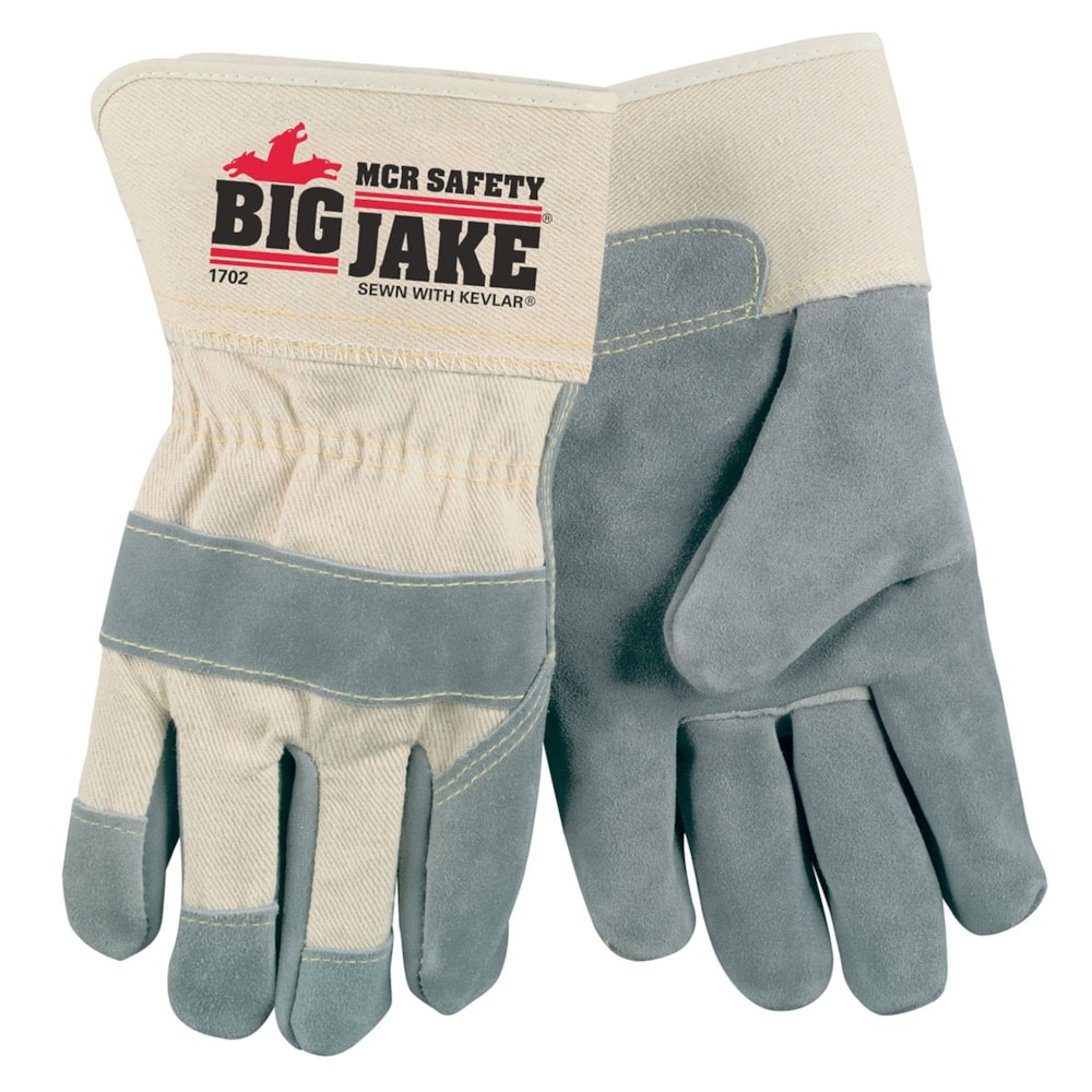 Big Jake® Safety Cuff A+ Side Leather Work Glove