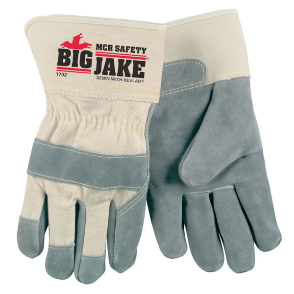 Big Jake® Safety Cuff A+ Side Leather Work Glove
