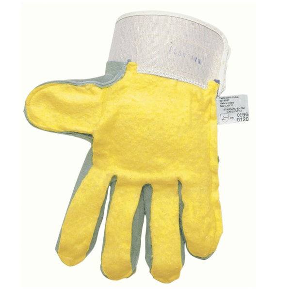 Big Jake® Safety Cuff A+ Side Leather Work Glove
