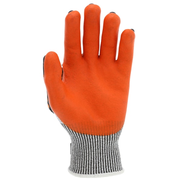 UltraTech® 13-Gauge Cut-Resistant Hi-Vis Mechanics Gloves w/HPPE Nitrile Foam Palm and Fingers