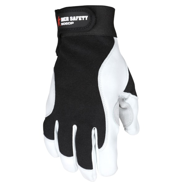 Rugged Grain Goatskin Mechanics Gloves w/Reinforced Thumb Crotch
