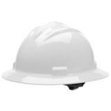Standard White 4-Point Ratchet Suspension Full Brim Hard Hat thumbnail 2