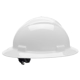 Standard White 4-Point Ratchet Suspension Full Brim Hard Hat thumbnail 4
