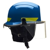 Blue Thermoplastic Fire Rescue Helmet thumbnail 4