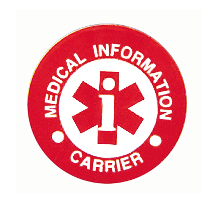 Hard Hat Medical Information Carrier System 10/Pack