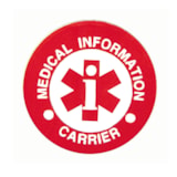 Hard Hat Medical Information Carrier System 10/Pack thumbnail 2