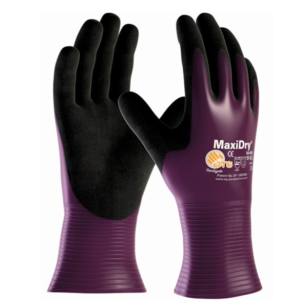 MaxiDry® Ultra Lightweight Nitrile Coated Lined Gloves 