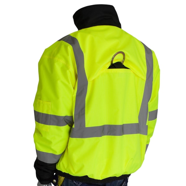 Class 3 Ripstop Premium Plus Traffic Safety Bomber Jacket