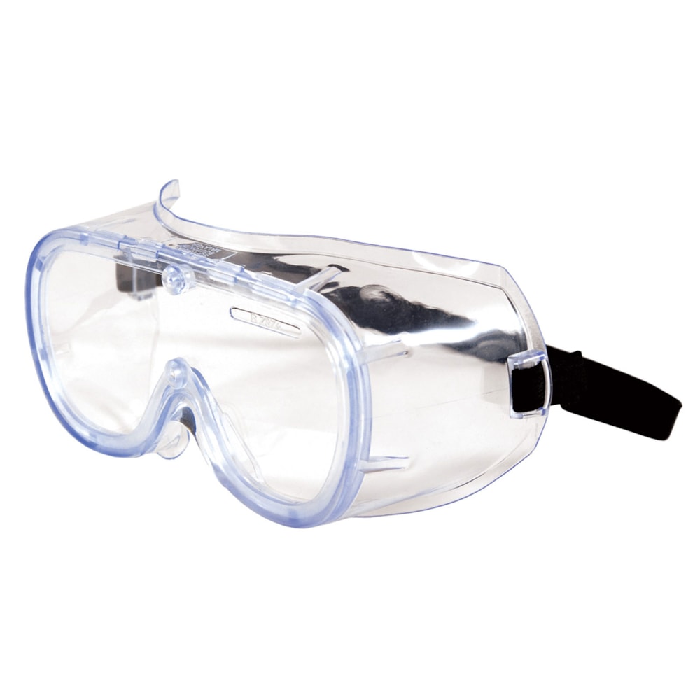 552 Softsides™ Non-Vented Goggle with Clear Blue Body, Clear Lens and Anti-Scratch Coating
