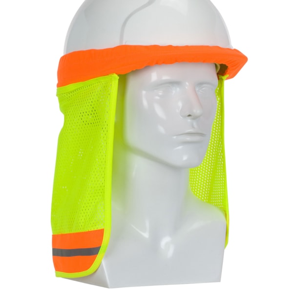 FR Treated Hi-Vis Hard Hat Neck Shade
