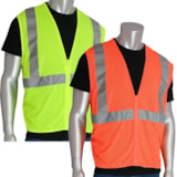 Class 2 Hi-Vis Mesh Traffic Safety Vest thumbnail 1