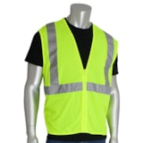 Class 2 Hi-Vis Mesh Traffic Safety Vest thumbnail 2