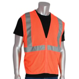 Class 2 Hi-Vis Mesh Traffic Safety Vest thumbnail 3