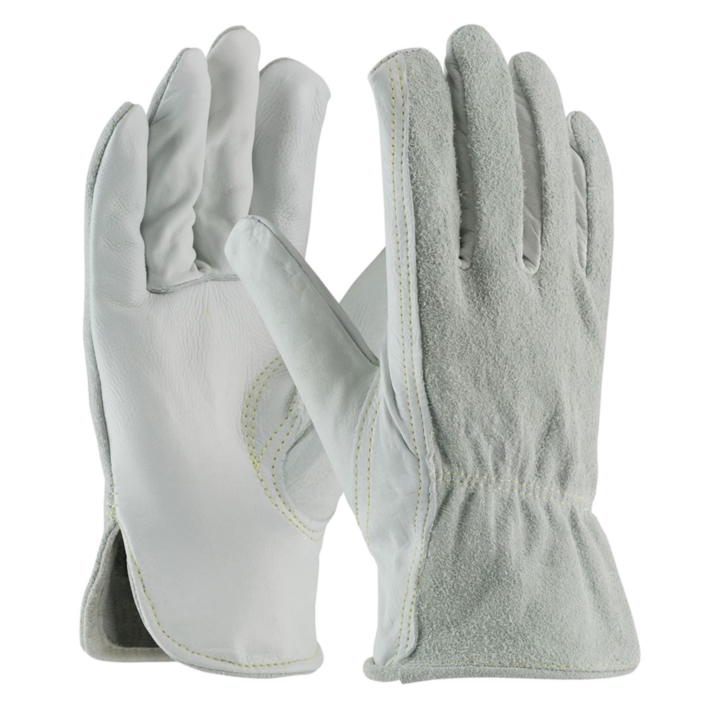 Regular Grade Top Grain Drivers Glove with Shoulder Split Cowhide Leather Back