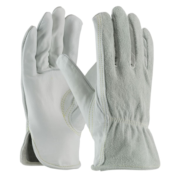 Regular Grade Top Grain Drivers Glove with Shoulder Split Cowhide Leather Back