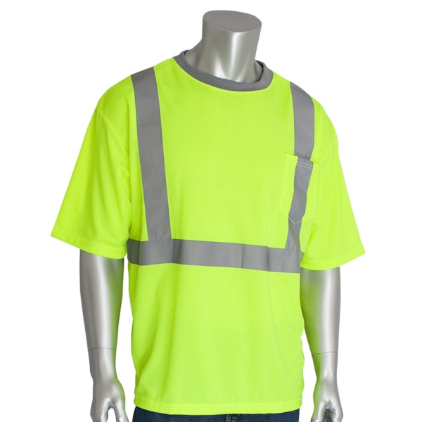 Class 2 Hi-Vis Mesh Traffic Safety T-Shirt