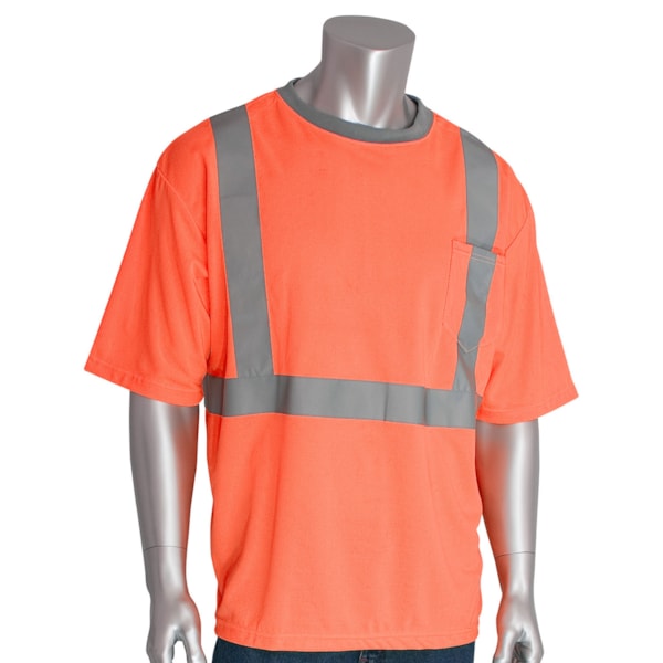 Class 2 Hi-Vis Mesh Traffic Safety T-Shirt