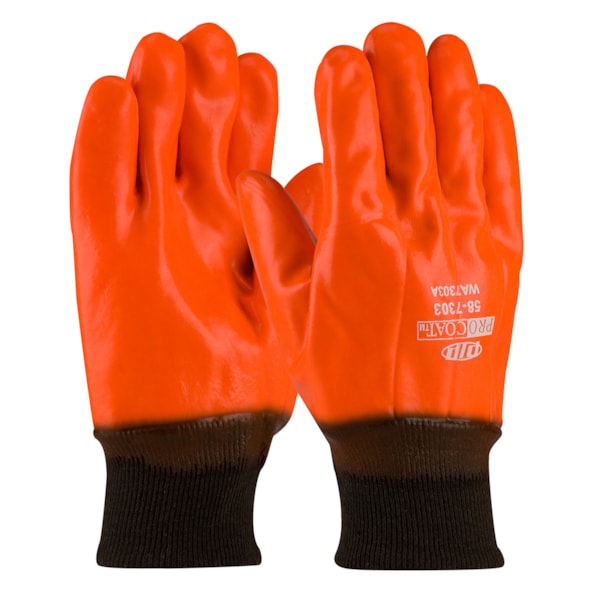 ProCoat® Hi-Vis Insulated PVC Dipped Knitwrist Glove