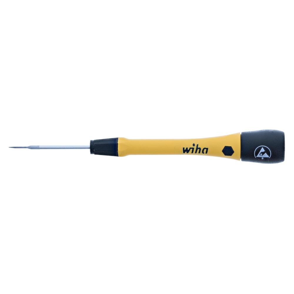 ESD Safe Picofinish® Precision Screwdriver - Slotted 1.0mm x 40mm