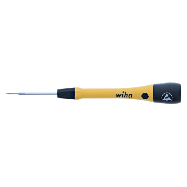 ESD Safe Picofinish® Precision Screwdriver - Slotted 1.0mm x 40mm