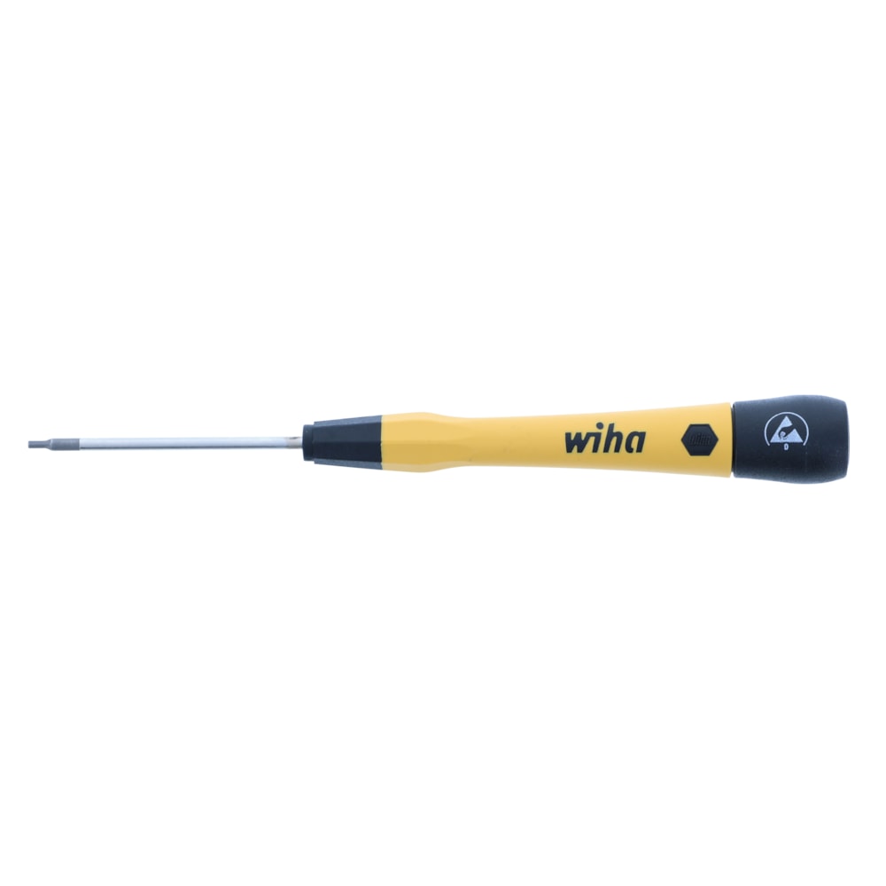 ESD Safe PicoFinish® Precision Screwdriver - Hex 1/16" x 50mm