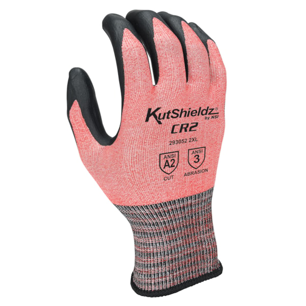 Touchscreen Polyurethane Palm Coated HPPE Blend Level A2 Cut Resistant Gloves
