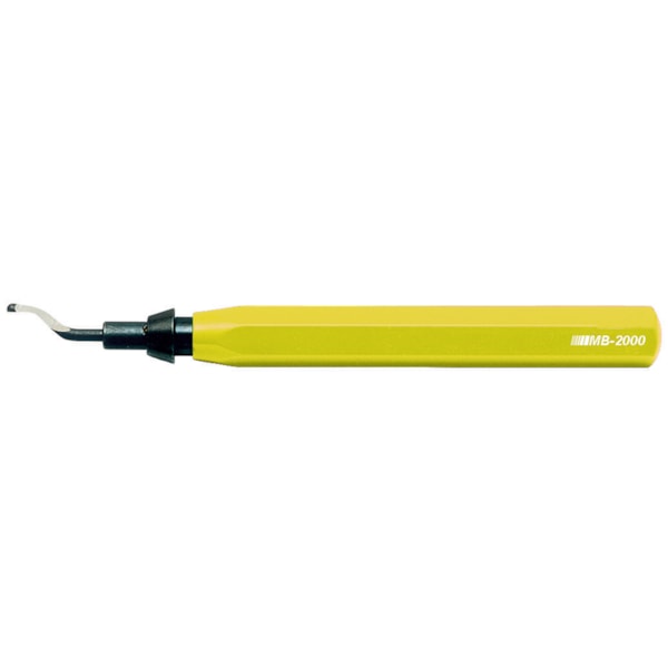 MB2000 Yellow Uniburr E100 Heavy Duty Hi-Speed Steel Deburring Blade
