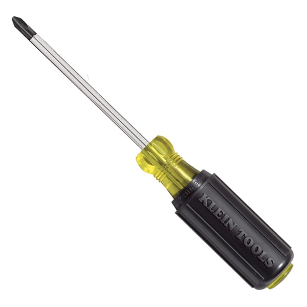#2 Phillips Screwdriver 4'' Round Shank