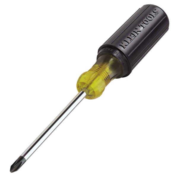 #2 Phillips Screwdriver 4'' Round Shank