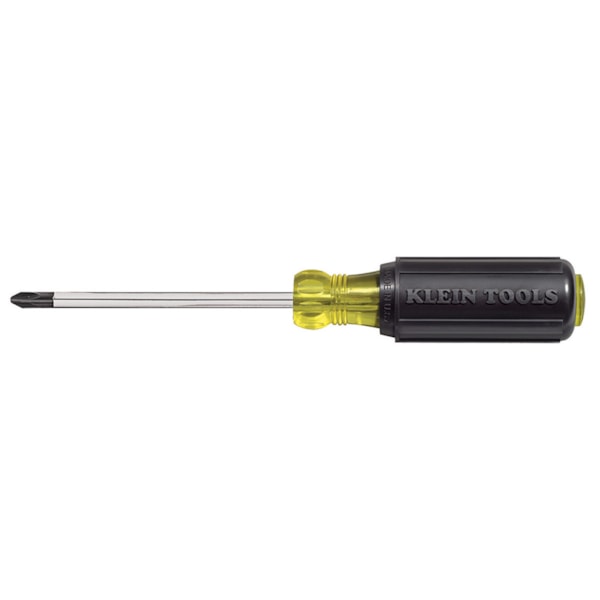 #2 Phillips Screwdriver 4'' Round Shank