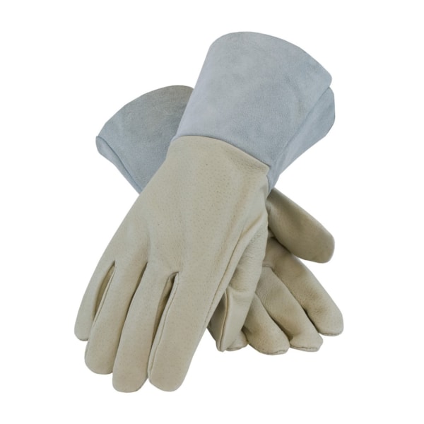 Top Grain Pigskin Leather Mig Tig Welder's Gloves