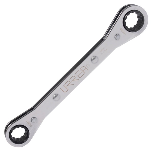 3/4" x 7/8" 12-Point Flat Ratcheting Box-End Wrench