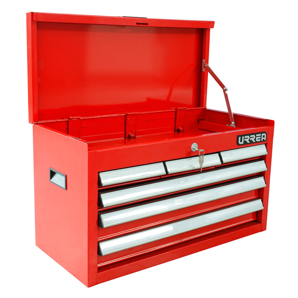 27" EX-Series 6-Drawer Super-Duty Top Chest Red Cabinet